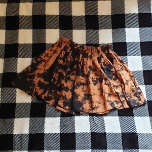 Urban Outfitters by Ecote Tie Dye Mini Skirt